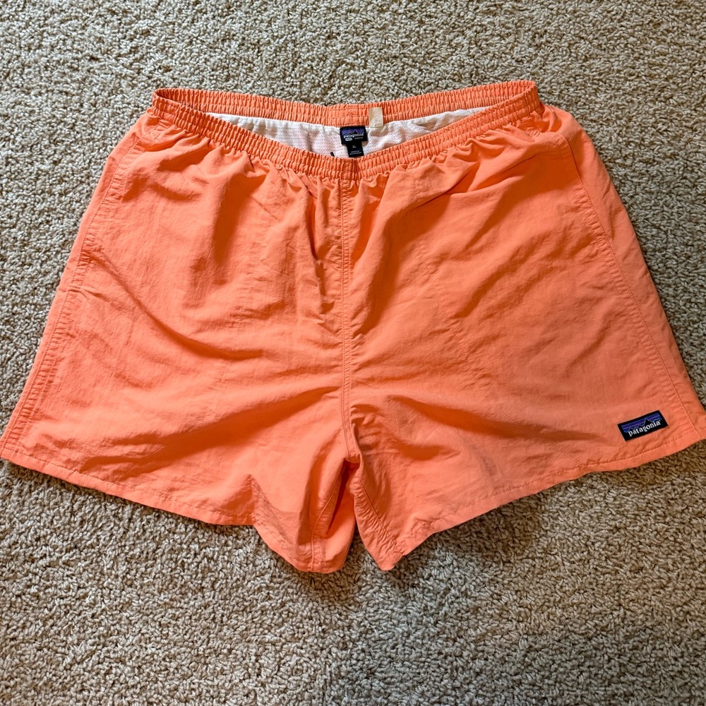 Patagonia Men's Bright Orange Swim Trunks